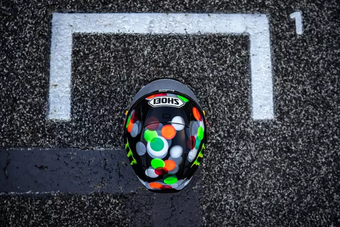 Fabio Di Giannantonio, VR46 Racing Team, special helmet
