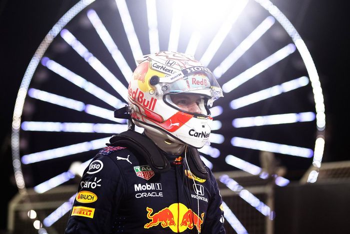 Ganador de la pole position Max Verstappen, Red Bull Racing
