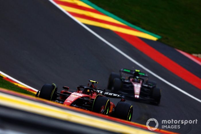 Carlos Sainz, Ferrari SF-23, Zhou Guanyu, Alfa Romeo C43
