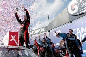 Race Winner Cole Custer, Stewart-Haas Racing, Ford Mustang Haas Automation