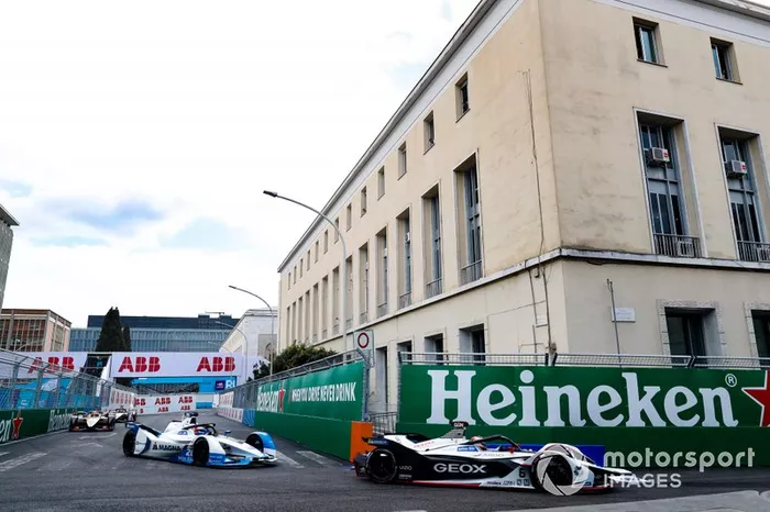 Maximillian Gunther, GEOX Dragon Racing, Penske EV-3, Antonio Felix da Costa, BMW I Andretti Motorsports, BMW iFE.18 