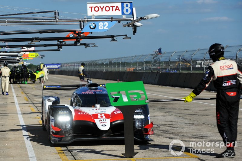 #8 Toyota Gazoo Racing Toyota TS050: Sébastien Buemi, Kazuki Nakajima, Fernando Alonso