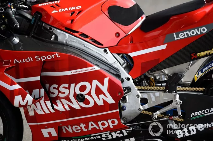 Detalhe da Ducati
