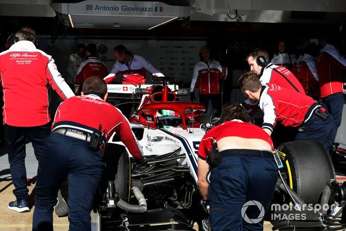 Antonio Giovinazzi, Alfa Romeo Racing C38