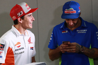 Marc Marquez, Repsol Honda Team, Andrea Iannone, Team Suzuki MotoGP