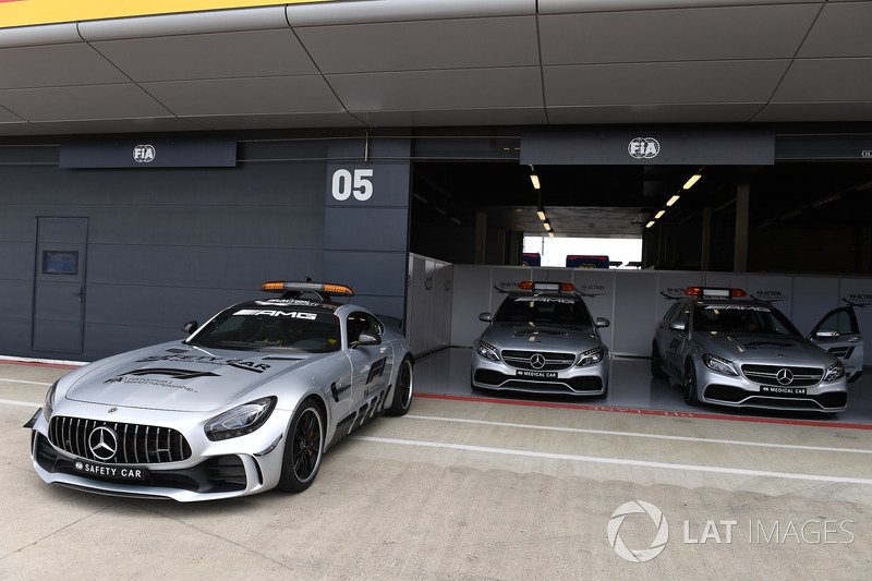 Safety car and Medical car 