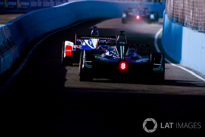 Felix Rosenqvist, Mahindra Racing, Mitch Evans, Jaguar Racing