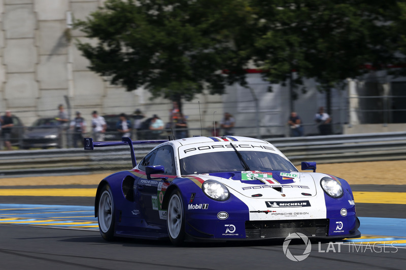 #91 Porsche GT Team Porsche 911 RSR: Richard Lietz, Gianmaria Bruni, Frederic Makowiecki