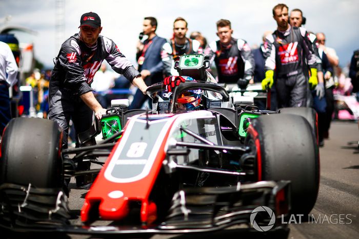 Romain Grosjean, Haas F1 Team VF-18