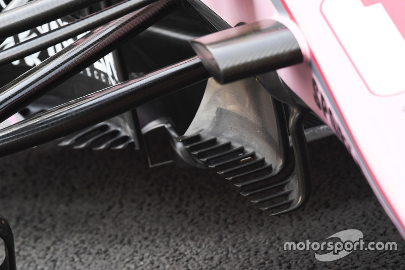 Detalle del Sahara Force India VJM10