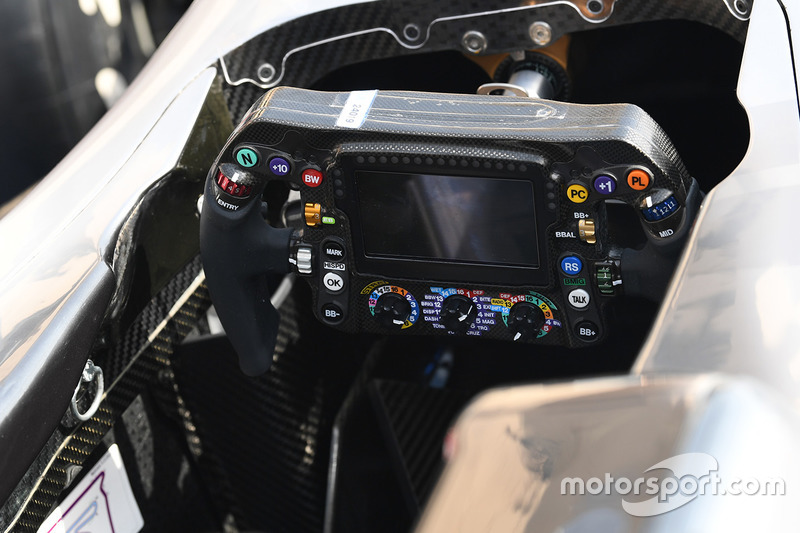 Mercedes-Benz F1 W08 Hybrid steering wheel