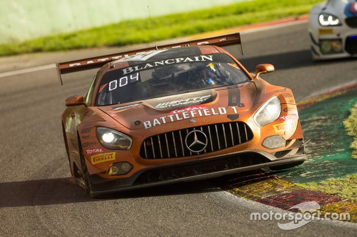 #84 Mercedes-AMG Team HTP Motorsport Mercedes-AMG GT3: Jimmy Eriksson, Maximilian Buhk, Franck Perera