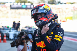 Max Verstappen, Red Bull Racing celebrates in parc ferme