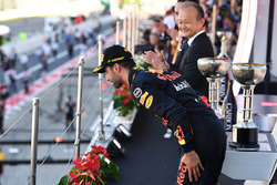 Daniel Ricciardo, Red Bull Racing on the podium