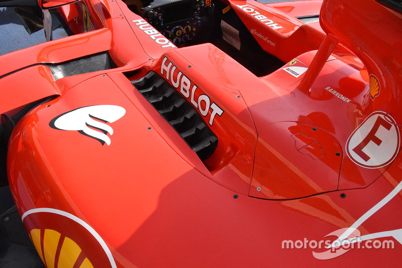 Ferrari SF70H koetswerk detail