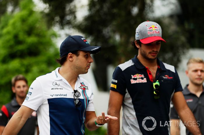 Felipe Massa, Williams, Carlos Sainz Jr., Scuderia Toro Rosso