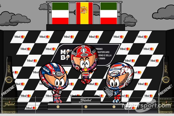 El GP de San Marino de MotoGP según MiniBikers