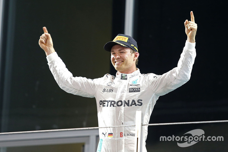 Podium: 2. Nico Rosberg, Mercedes AMG F1