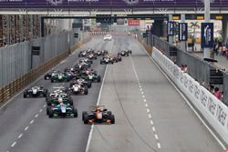 El inicio de la carrera