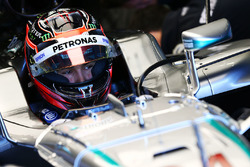 Esteban Ocon, Mercedes AMG F1 W07 Hybrid Test Driver