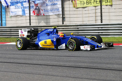Фелипе Наср, Sauber C35 с проколом