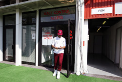 Lewis Hamilton, Mercedes AMG F1 leaves the Stewards' Office