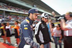 Daniel Ricciardo, Red Bull Racing on the drivers parade