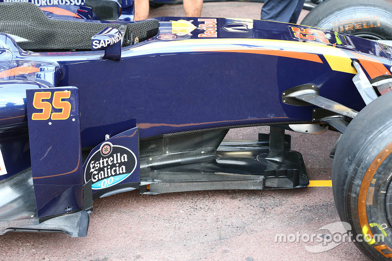 Détail de la STR11 de Carlos Sainz Jr., Scuderia Toro Rosso