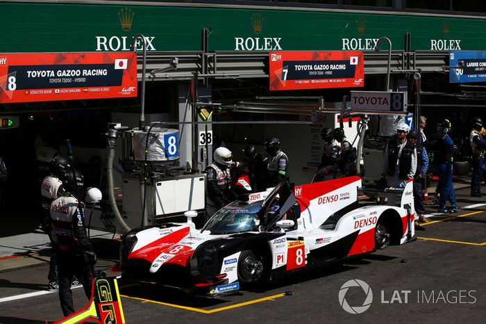 #8 Toyota Gazoo Racing Toyota TS050: Sébastien Buemi, Kazuki Nakajima, Fernando Alonso