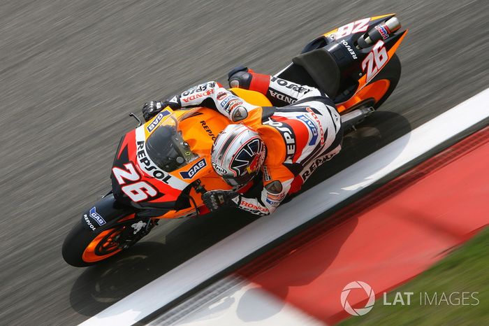 2006: GP de China, primera pole en MotoGP en su cuarta carrera