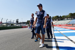 Lance Stroll, Williams, marche sur la piste
