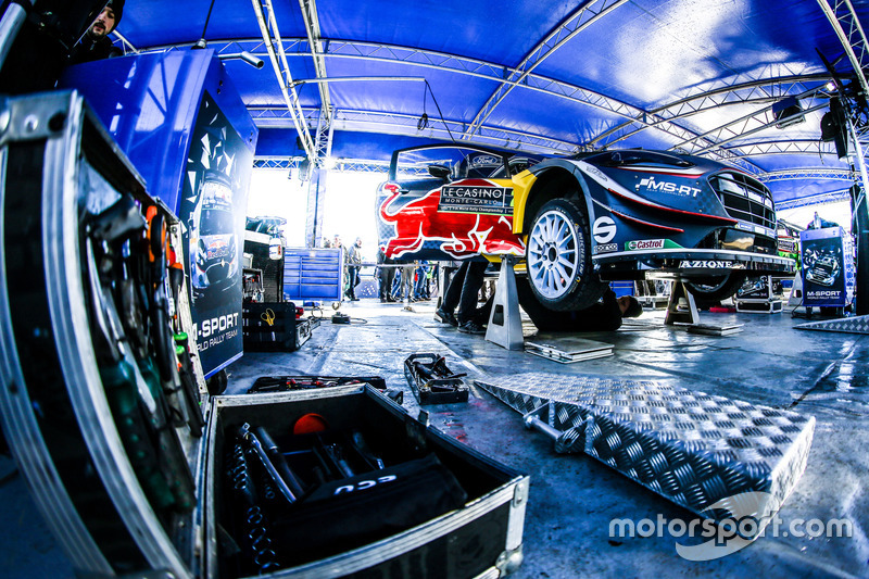 M-Sport Ford takım alanı