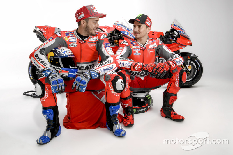 Jorge Lorenzo en Andrea Dovizioso, Ducati Team