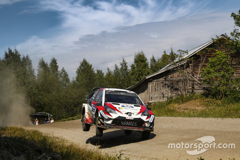 Ott Tanak, Martin Järveoja, Toyota Yaris WRC, Toyota Gazoo Racing