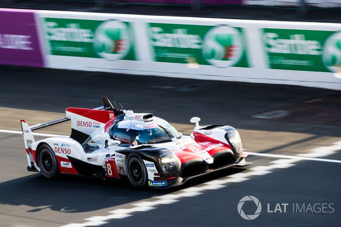 #8 Toyota Gazoo Racing Toyota TS050: Sébastien Buemi, Kazuki Nakajima, Fernando Alonso