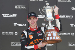 Podium: race winner Richard Verschoor
