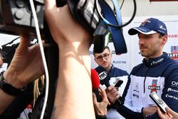 Robert Kubica, Williams talks with the media