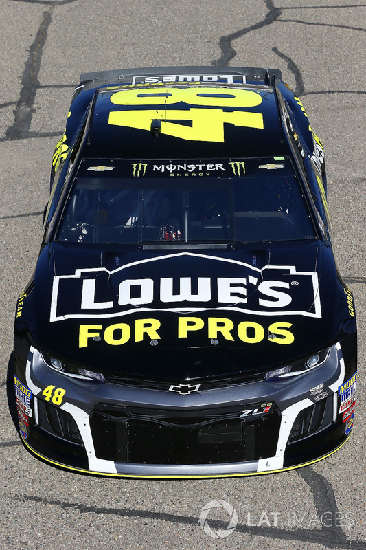 Jimmie Johnson, Hendrick Motorsports, Chevrolet Camaro Lowe's for Pros