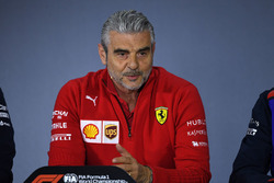 Maurizio Arrivabene, Ferrari Team Principal in the Press Conference