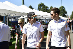 Fernando Alonso, McLaren et Stoffel Vandoorne, McLaren