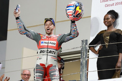 Подіум: переможець гонки Андреа Довіціозо, Ducati Team