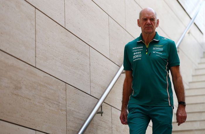 Adrian Newey, Managing Technical Partner of Aston Martin F1 walks in the Paddock