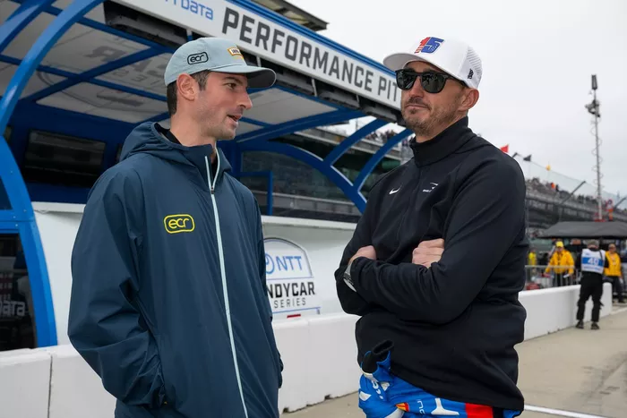  Alexander Rossi, Ed Carpenter Racing Chevrolet,  Graham Rahal, Rahal Letterman Lanigan Racing Honda