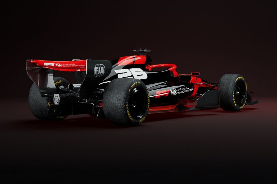 Render bolidu F1 2026