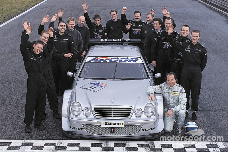 Klaus Ludwig, Mercedes-Benz  CLK, HWA AG en het team