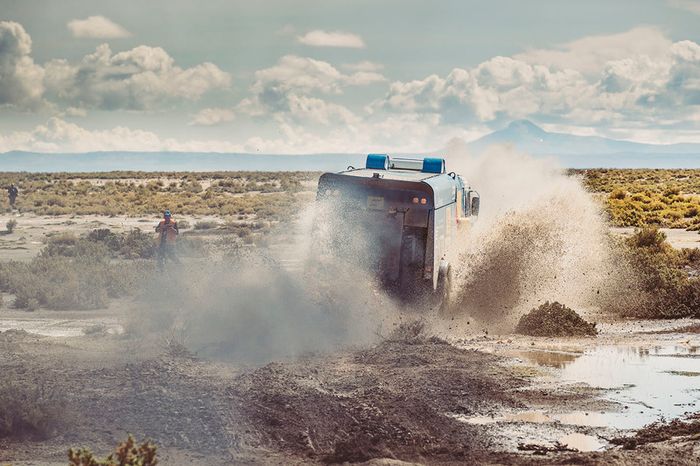 #513 Kamaz Master: Dmitry Sotnikov, Ruslan Akhmadeev, Igor Leonov