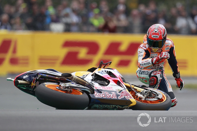 Choque de Marc Márquez, Repsol Honda Team
