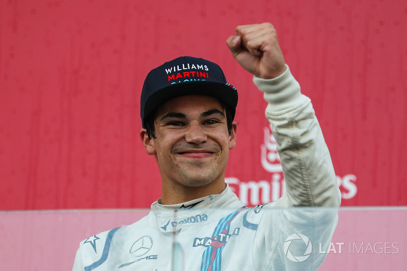 Lance Stroll de Williams ganó su único podio de su carrera en la F1 hasta el momento.