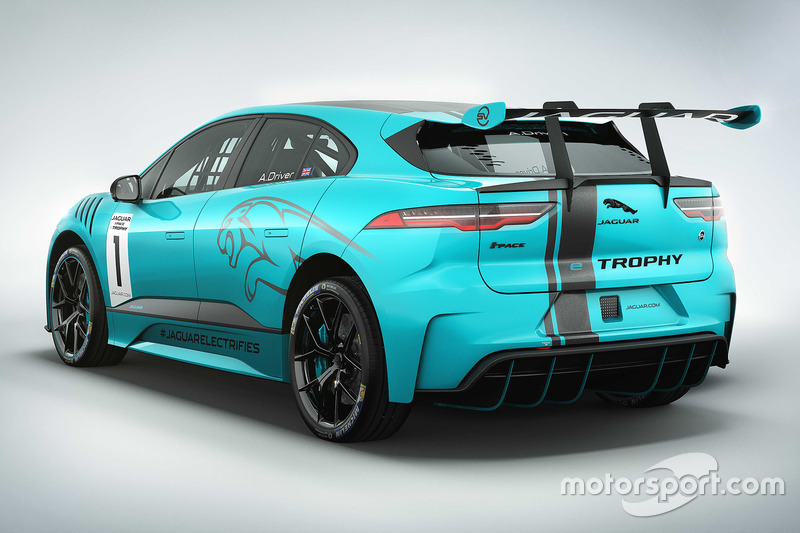 Jaguar I-PACE eTROPHY-Fahrzeug