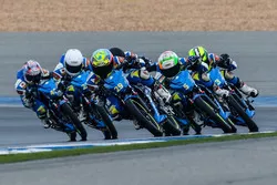 Mario U. Bordon Jr. leads at the start of the race